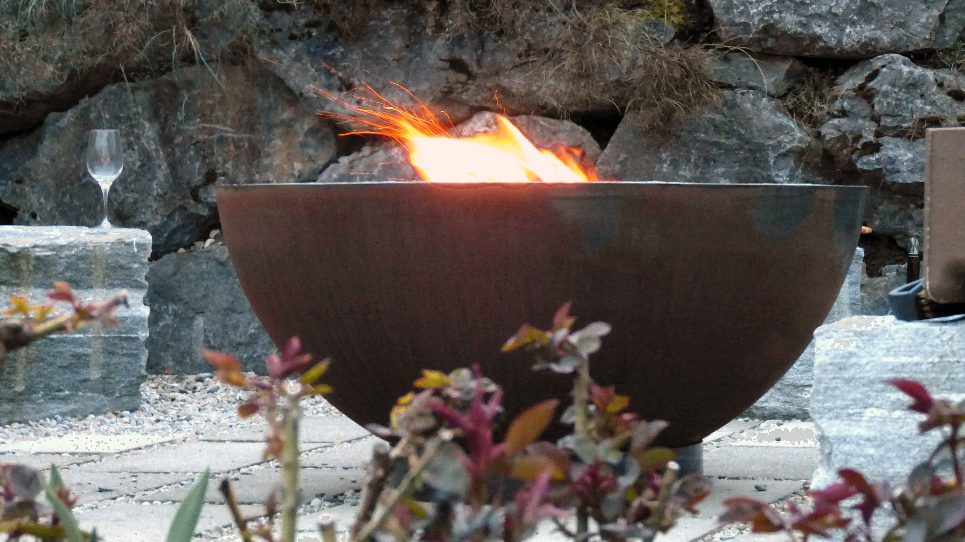 Garden grills and fire bowls by pm outdoor design, Switzerland