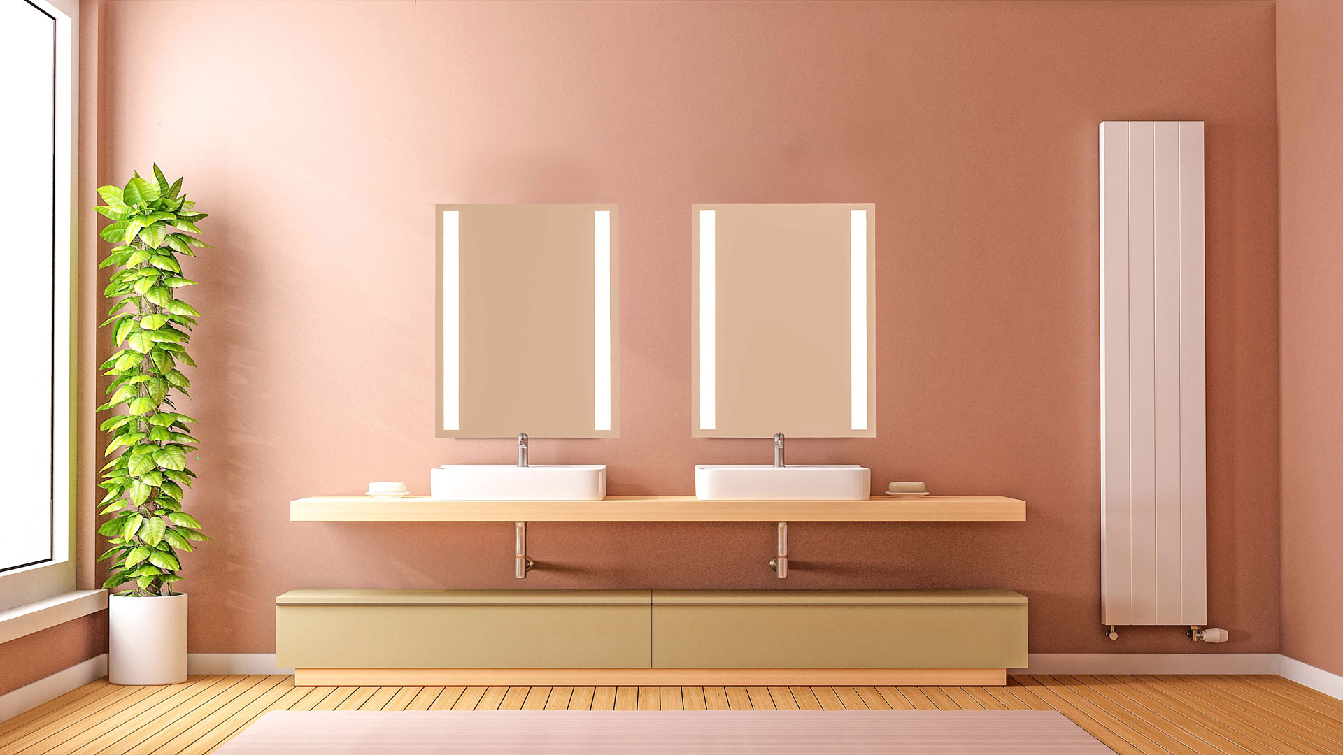 Mirror cabinets by SIDLER, Swiss Design for your bathroom with LED light